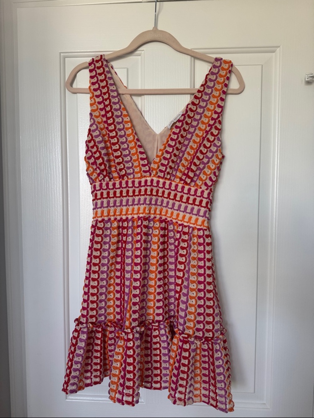 Ramy Brook Chevron Melody Mini dress